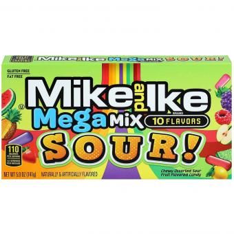 Mike & Ike "Mega Mix 10 Flavors" SOUR!