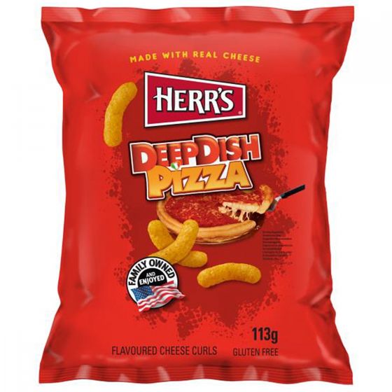 Herr's Deep Dish Pizza Cheese Curls