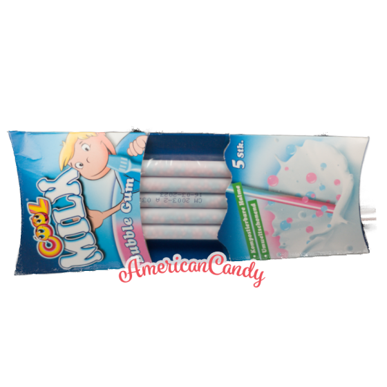 Cool Milk Trinkhalme Bubble Gum 5er Pack