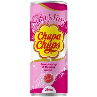 Chupa Chups Sparkling Raspberry & Cream