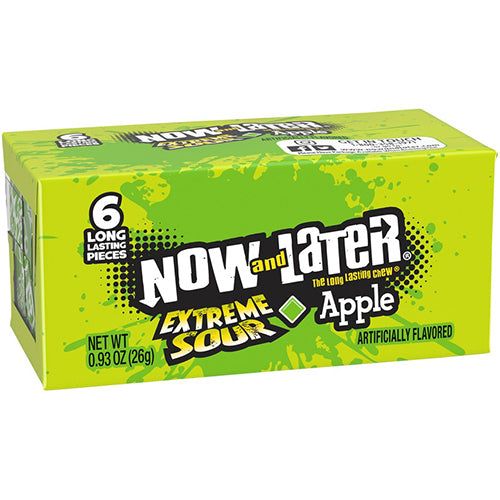 Now and Later Extreme Sour Apple